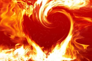 oheň-srdce-láska