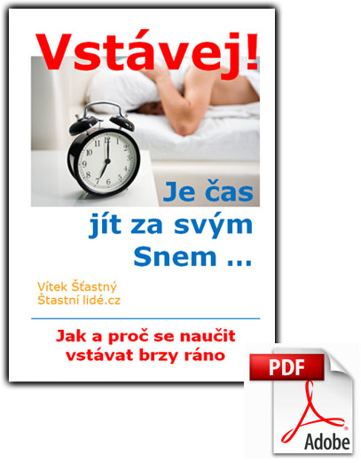 Obálka eBook pdf Vstávej! Je čas jít za svým Snem