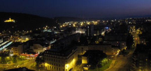 Ústí nad Labem z Mariánské skály stastnilide.cz